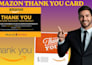 design custom amazon thank you card, product insert package